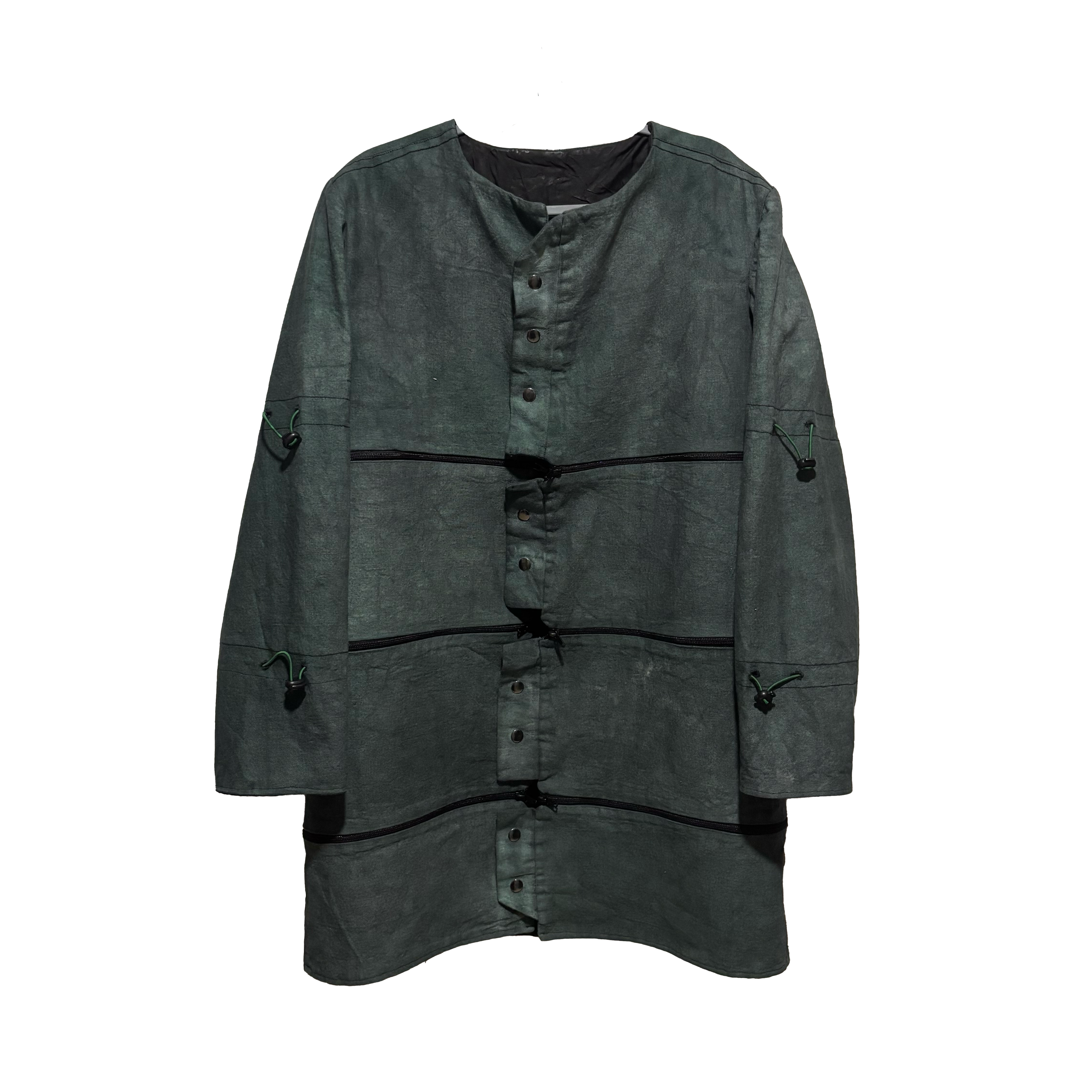 "11:44" MODULAR OLIVE COAT