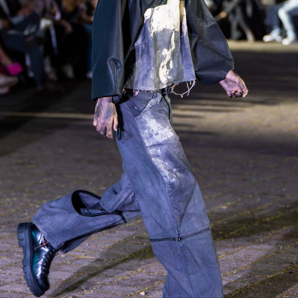 "11:44" MODULAR DENIM PANTS
