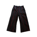 ESTRADA "C-7" FLARED DENIM PANTS WITH STRIPES