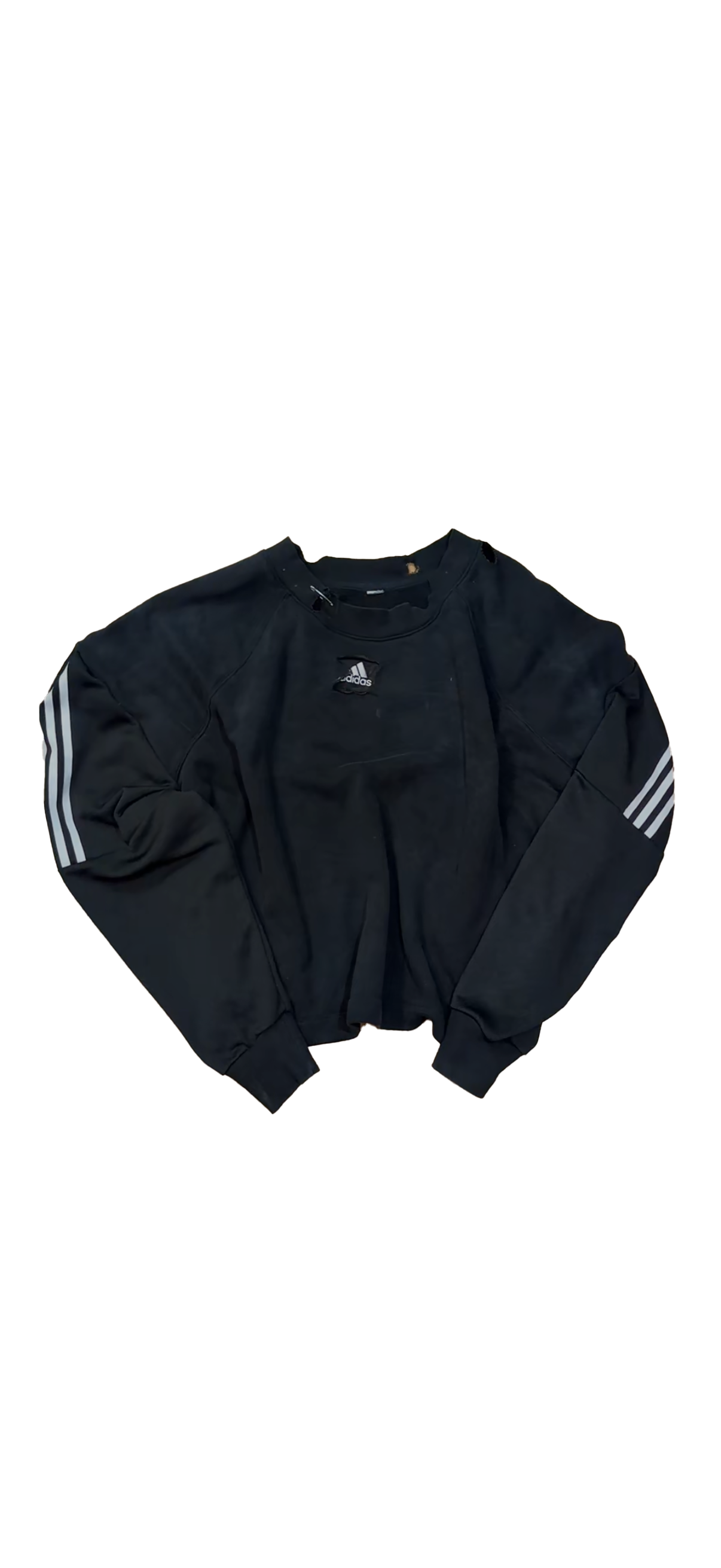 INMUSSSE // Cropped Reconstruct Sweat SSS1/1